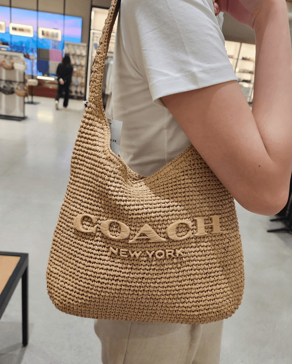 コーチ Brooklyn ブルックリン ラタンバッグ 28 ショルダーバッグ 4カラー CDU75