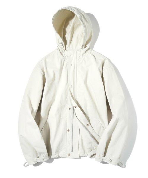 [파르티멘토] ジップアップパーカー ジャケット グレー