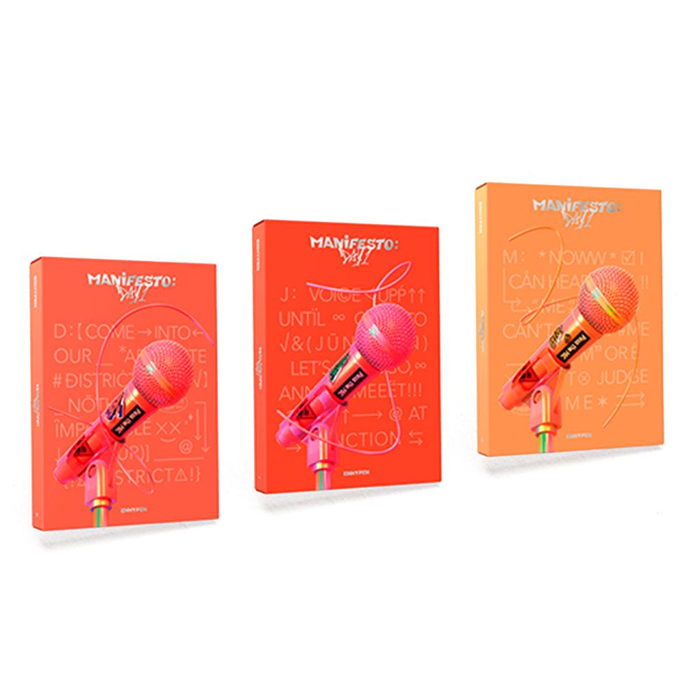 [特典選択] ENHYPEN アルバム MANIFESTO : DAY 1 (3rd Mini Album) ENHYPEN フォトブック