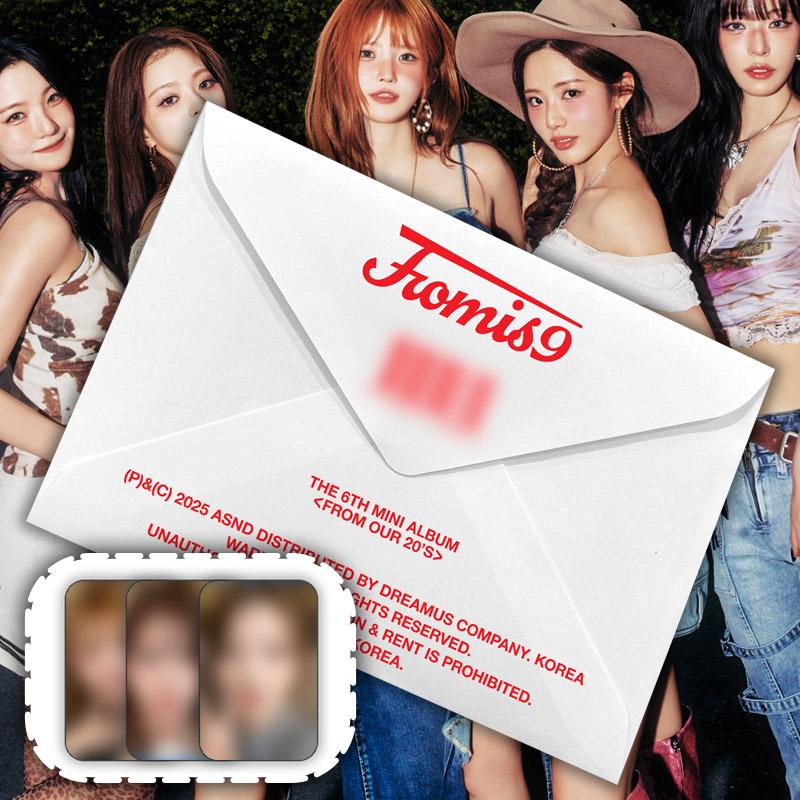 프로미스나인 アルバム From Our 20s ミニ6集 ポストカード+特典 プミナ 曲 グッズ ポカ