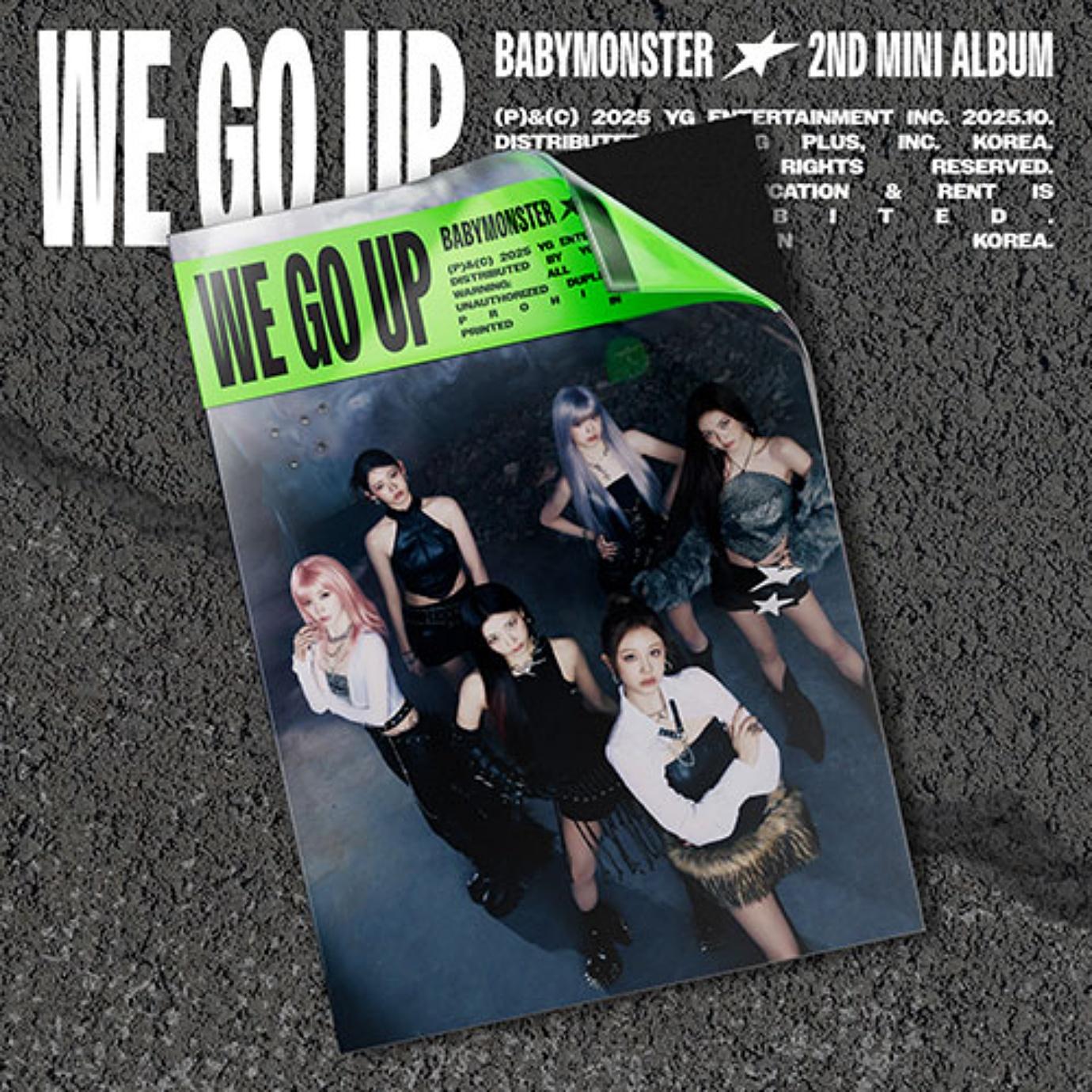 ベイビーモンスター 2nd MINI ALBUM WE GO UP 1個