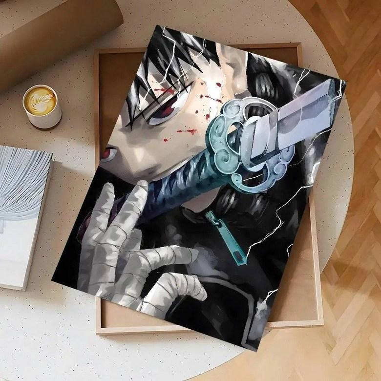 カグラバチ カグラバチグッズ インテリアポスター アニメポスター 4枚（額縁なし）