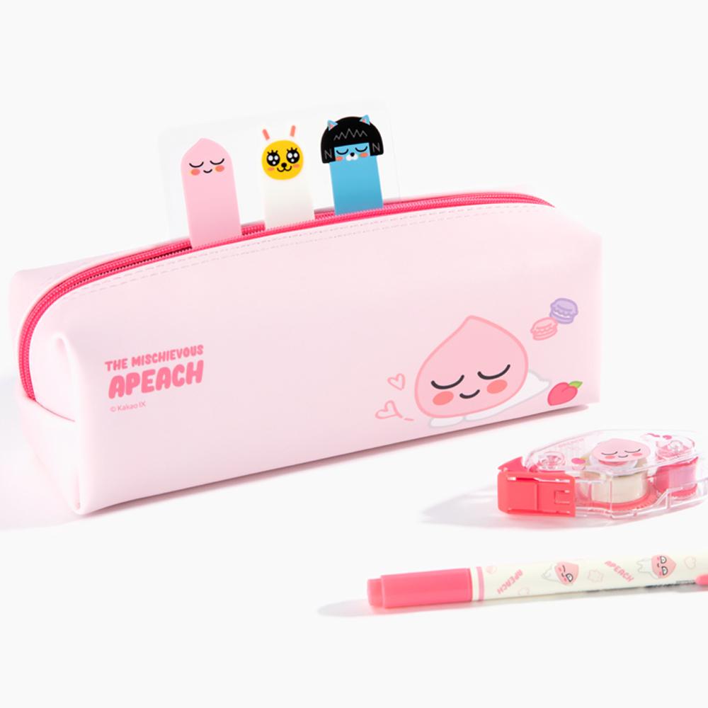 Kakao Friends スクエアペンケース アピーチ