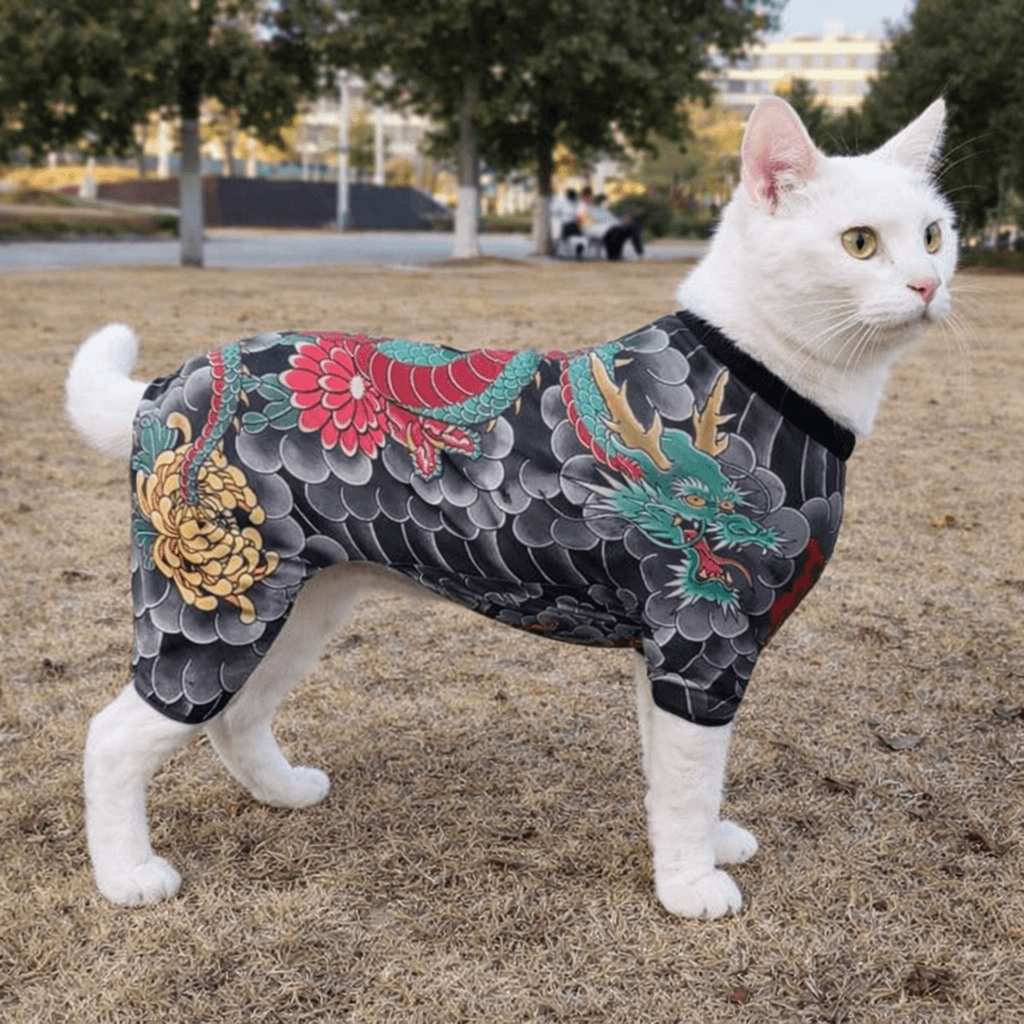 犬 刺青服 散歩用 大型犬用 犬 刺青服