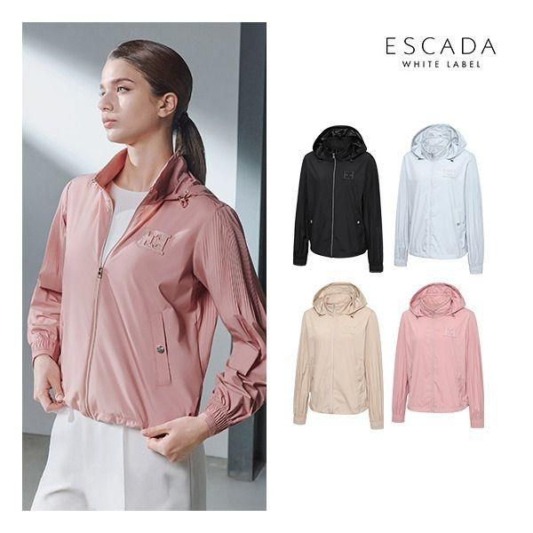 에스까다 26SS レディース エアリー プリーツジャケット