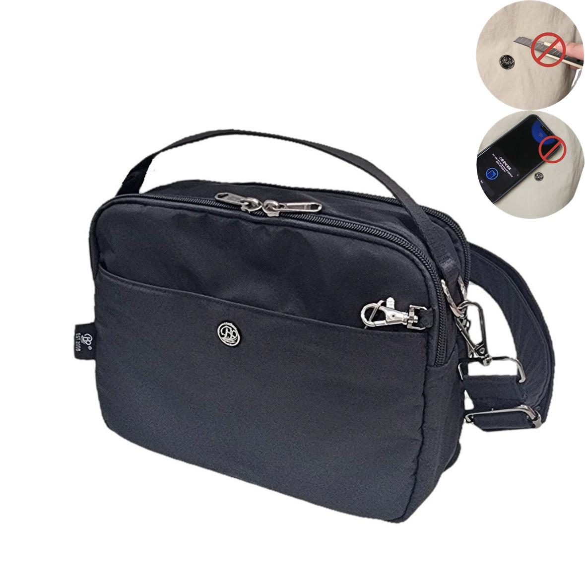 BOBO 旅行用クロスボディバッグ 防水 旅行 ヨーロッパ 日本旅行 バッグ RFIDブロック 盗難防止 スキミング防止 カメラバッグ