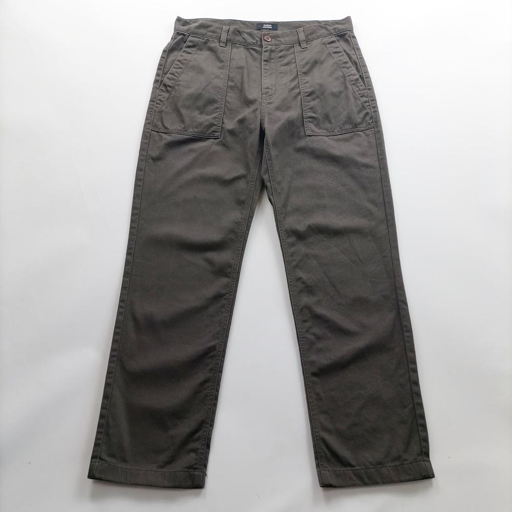 MUSINSA STANDARD カーペンターパンツ ブラウン ストレート コットンパンツ サイズ33