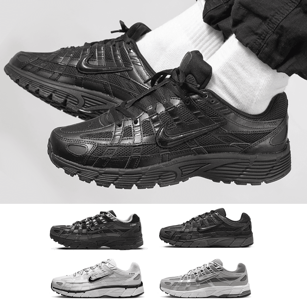 ナイキ P6000 P-6000 ランニングシューズ スニーカー メンズ ブラック