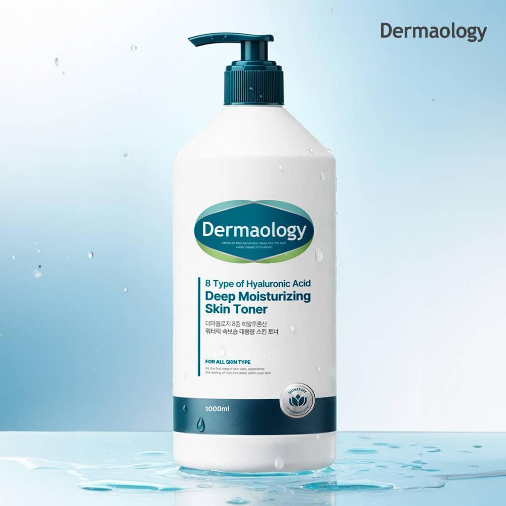 ダーマロジー 8重ヒアルロン酸 モイスチャートナー 1L 大容量 スキン モイスチャー ふき取り化粧水 拭き取り化粧水 毛穴 レディース メンズ