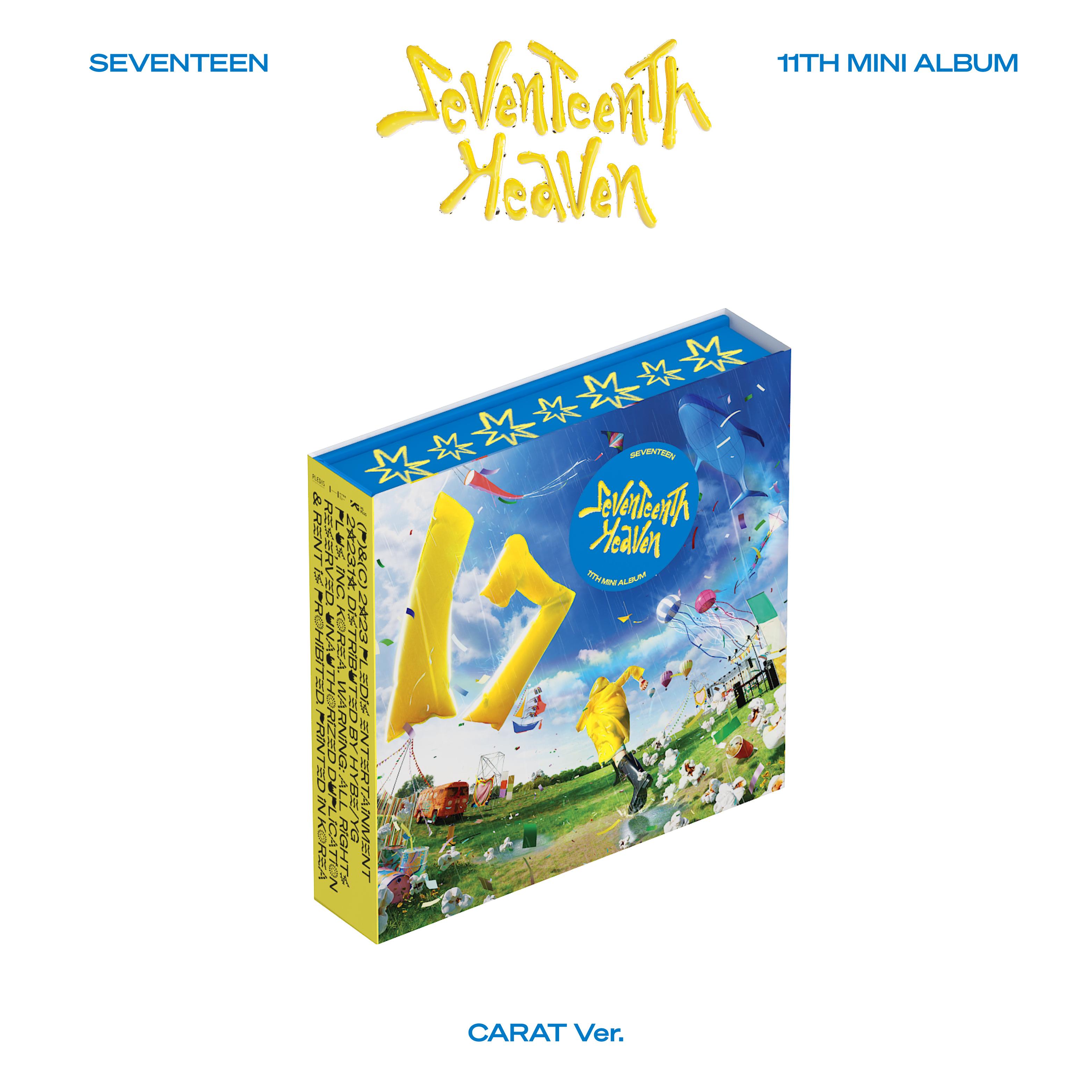 SEVENTEEN 11th Mini Album 'SEVENTEENTH HEAVEN' Carat Version - (Version Selection)