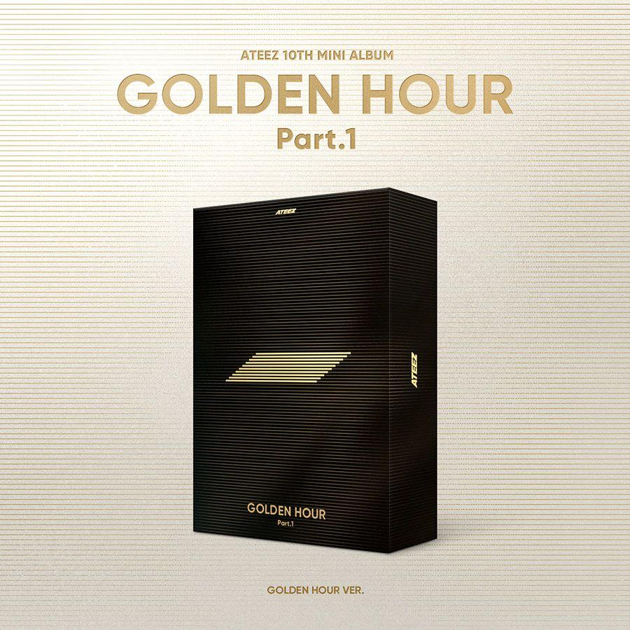 ATEEZ - ミニ 10集 GOLDEN HOUR Part 1 GOLDEN HOUR VER