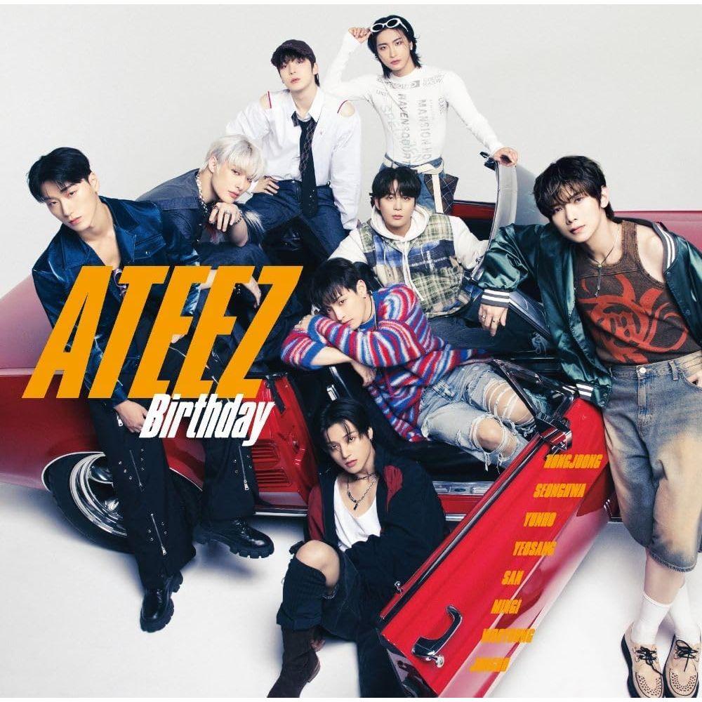 ATEEZ - 日本シングル 4th Birthday 通常盤
