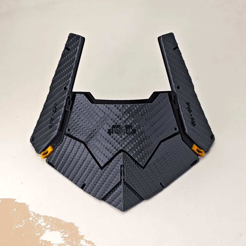 アークナイツ エンドフィールド 女性管理者 コスプレマスク オリジニウム抑制器 6-1番 ガンブラック