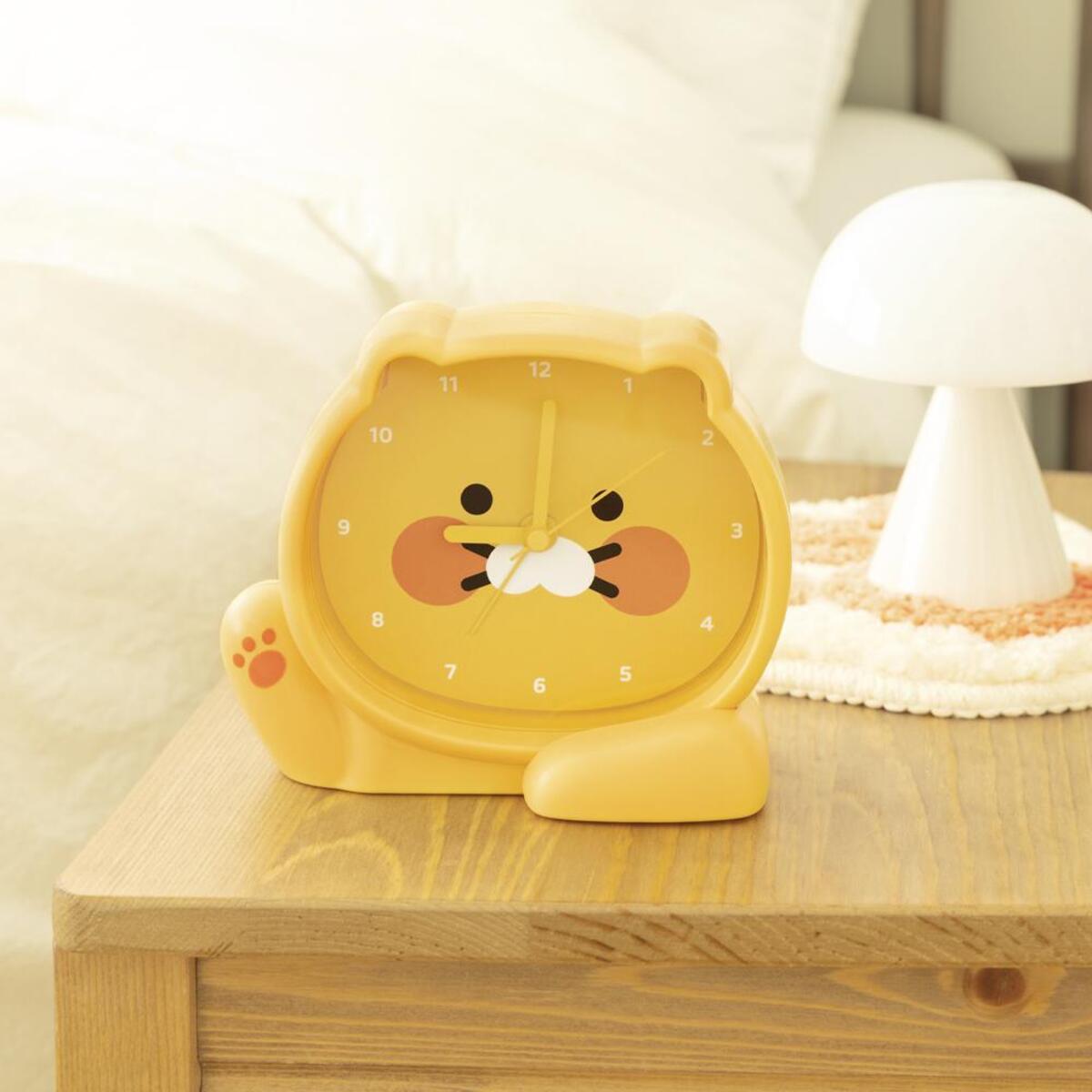 Kakao Friends チュンシク 低騒音卓上時計 目覚まし時計 1個