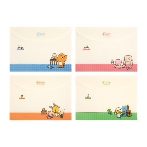 ICONIX Kakao Friends デイリー横型封筒ファイル 1個