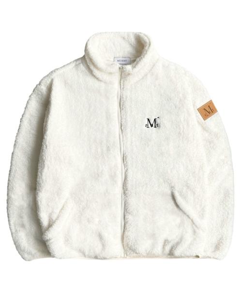 [무센트] ノルマン ボア 양털 フリース ジップアップ 男女兼用 (2カラー) P00000QD