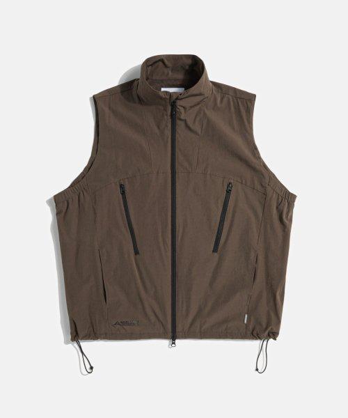 [에스피오나지] Light Hiker Vest Dark Mocha 20240221-18