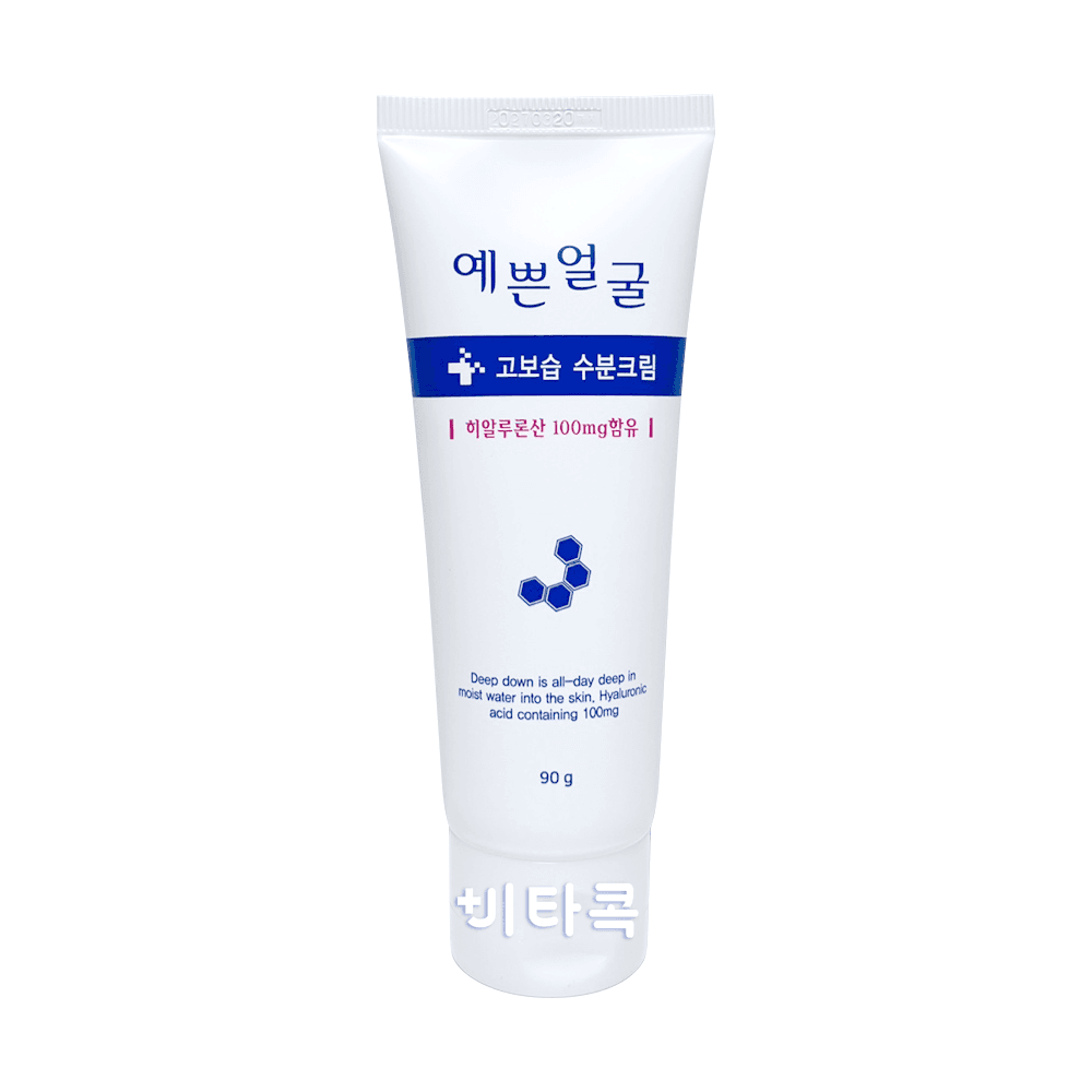 ウェルビンヘルス きれいな顔 高保湿 モイスチャークリーム 90ml, 1個