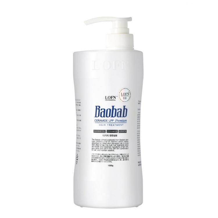 LOHPEN バオバブ セラマイド LPP プレミアム トリートメント フルティーフローラルムスクの香り, 1L, 2個