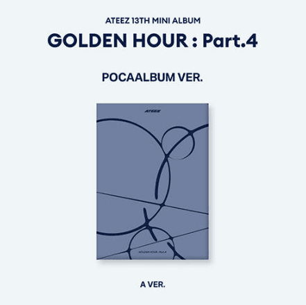에이티즈 (ATEEZ) - 미니13집 [GOLDEN HOUR Part4] POCA 랜덤