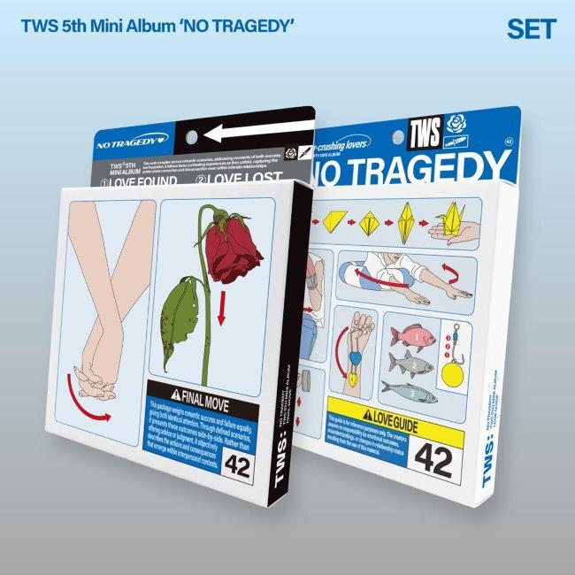 랜덤 투어스 TWS 미니 5집 - NO TRAGEDY 일반반 2종 중 1종 랜덤