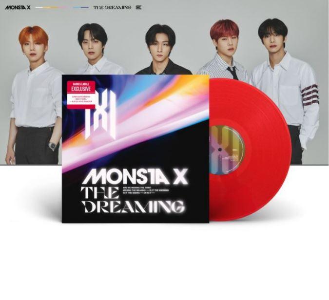 MONSTA X lp - Dreaming (Red Colored LP)