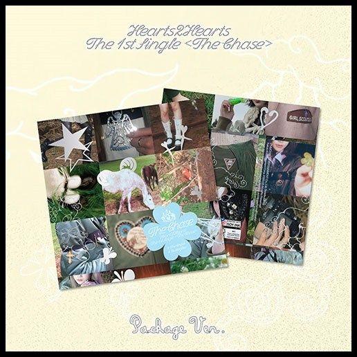 [Package Ver.] Hearts2Hearts 하츠투하츠 싱글1집 The Chase