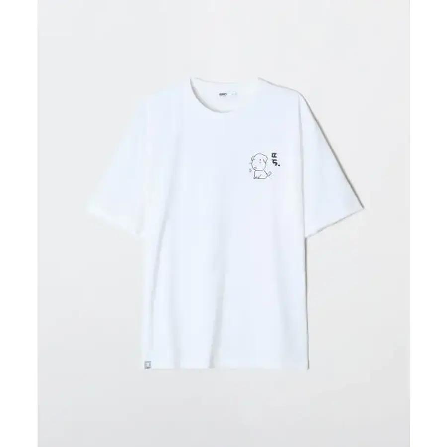 SPAO 가나디半袖Tシャツ GRAPHIC WHITE SPRLG25U09 国内店舗