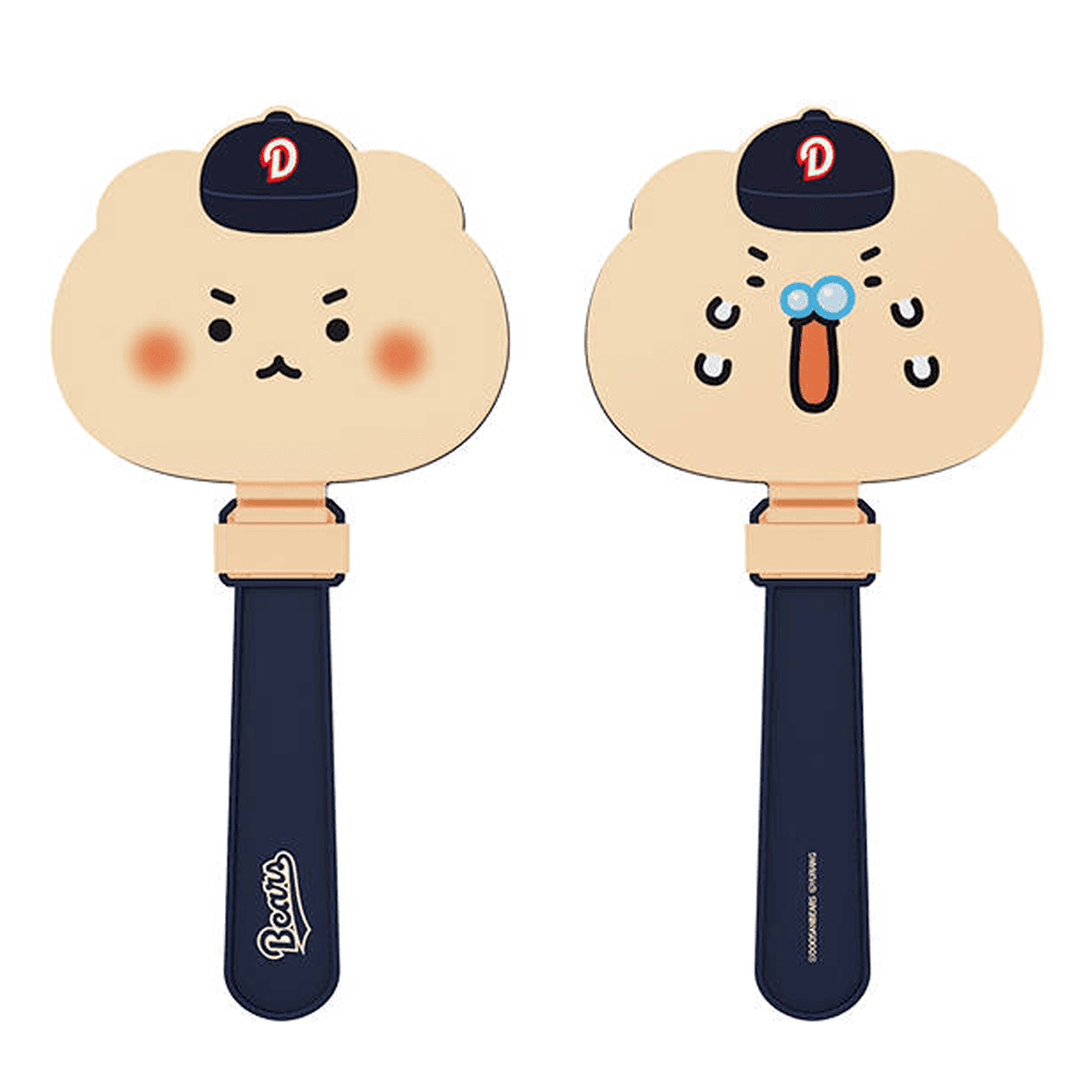 斗山ベアーズ x マン jeruk 곰( mang-geu-reo-jin gom) グッズ 左右非対称