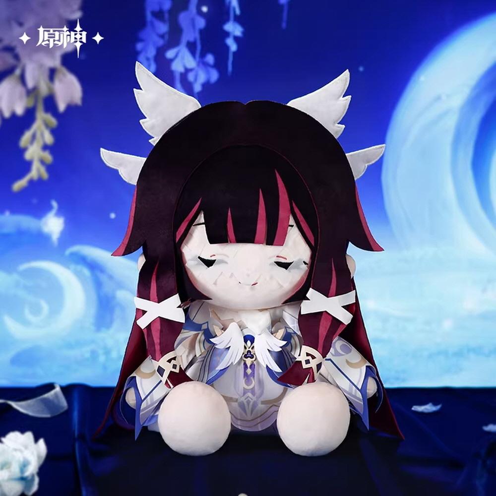 원신 굿즈 테마 시리즈 앉은 봉제 인형 콜롬비나 하이포셀레니아