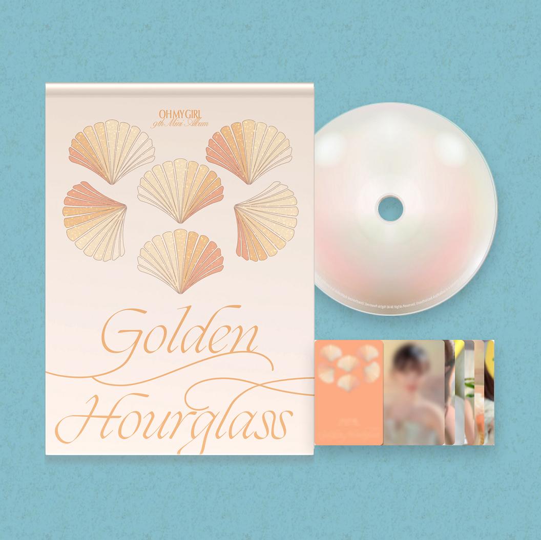 오마이걸 앨범 골든 아워글라스 Golden Hourglass 미니 9집 Light