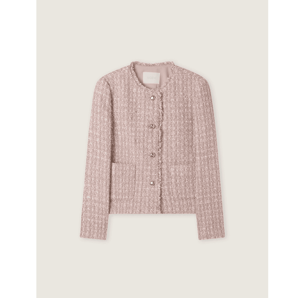 로엠 칼라리스 트위드자켓 RMJKG12ST1