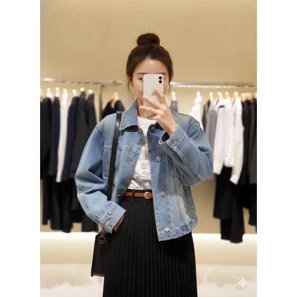 SOUP 라이트 워싱 청자켓 SC3DJ31