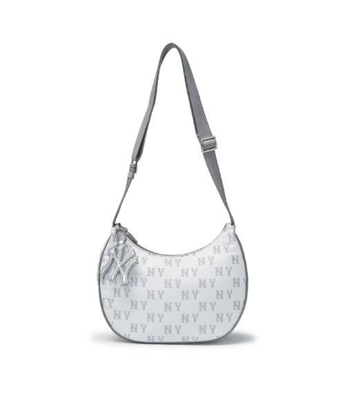 [엠엘비] クラシック モノグラム スポーティー ホーボーバッグ NY (Cream) 3ABQMA16N-50CRS