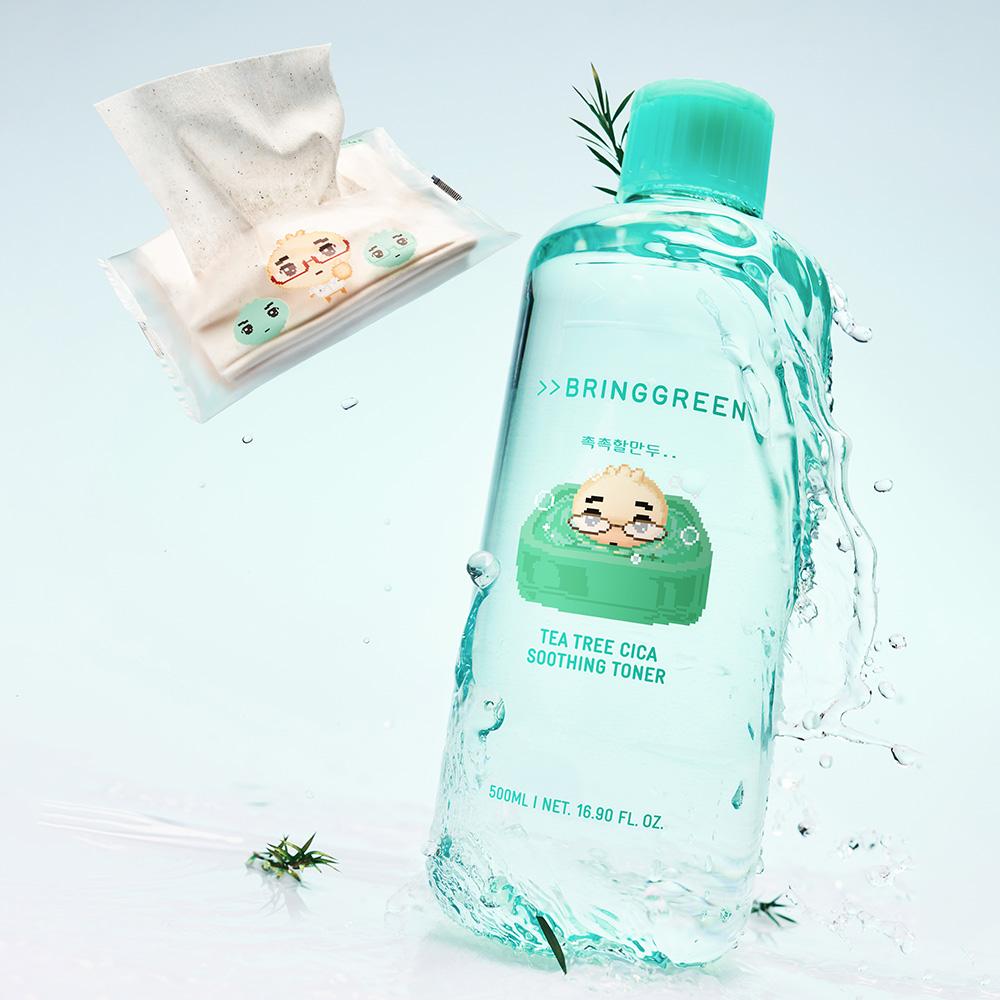 Bringgreen ティーツリー シカ スーディング トナー 大容量 プレゼント企画 500ml