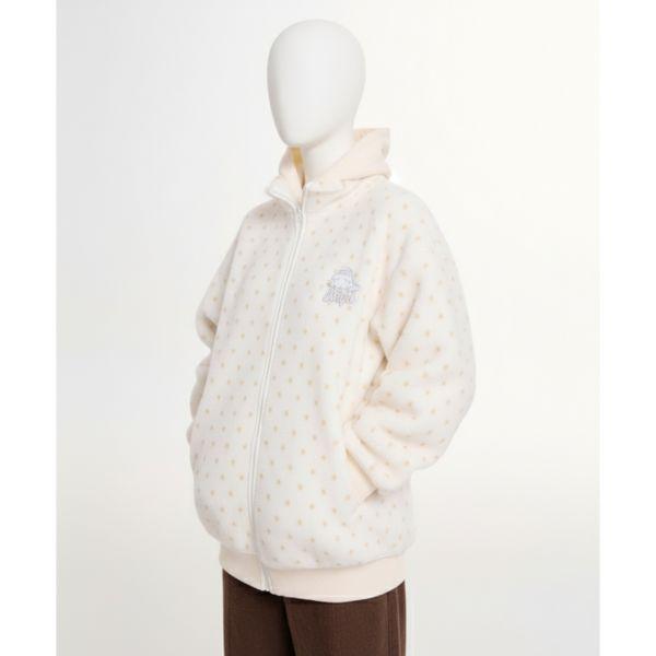 SPAO スパオ GANADI 天使と悪魔 ダンブルフリース (WHITE)_SPFZF4VU02 593371