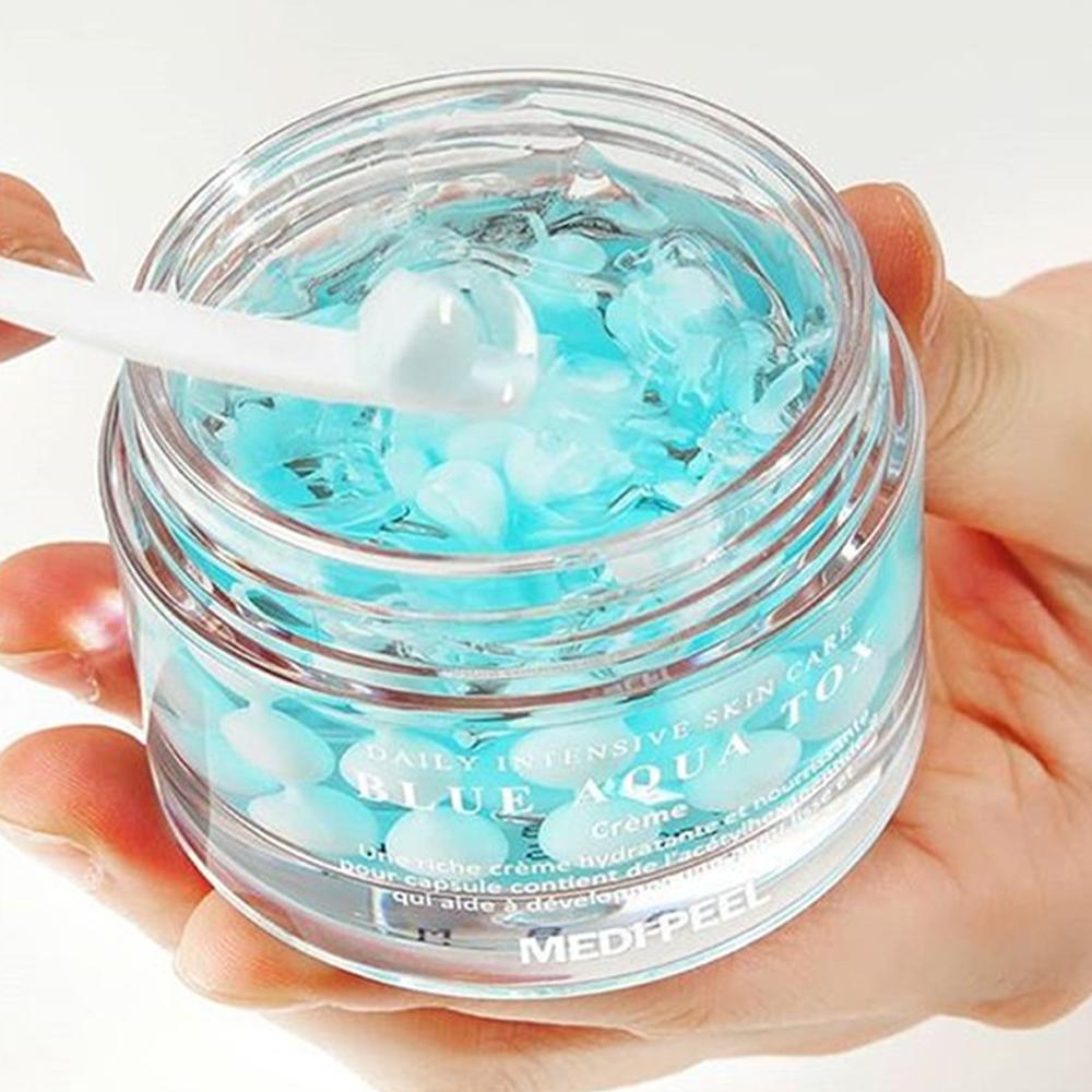 MediPeel (メディピール) モイスチャークリーム 水光美白 保湿 弾力 カプセル 夏 パンテノール インナードライ 超乾燥肌 水分不足肌 50g