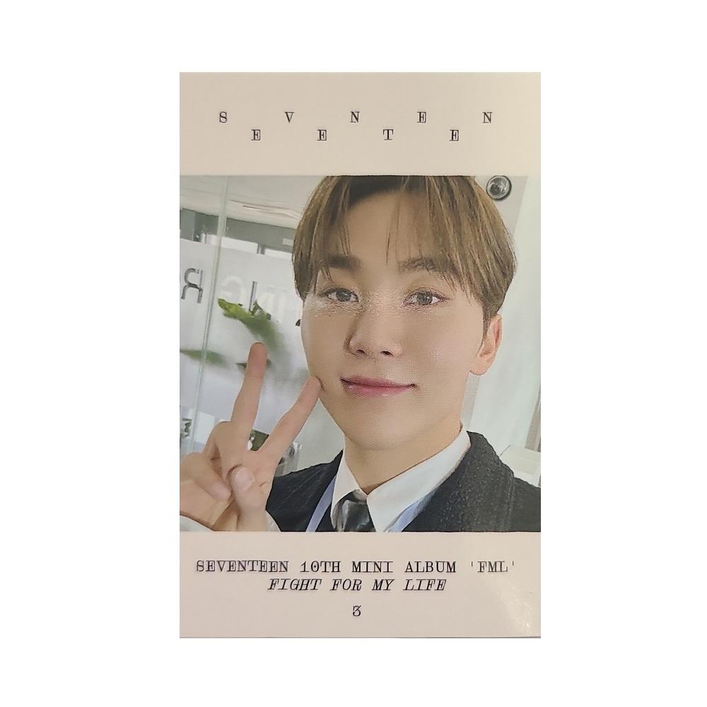 [승관] SEVENTEEN FML 캐럿반 Qoo10限定特典フォトカード