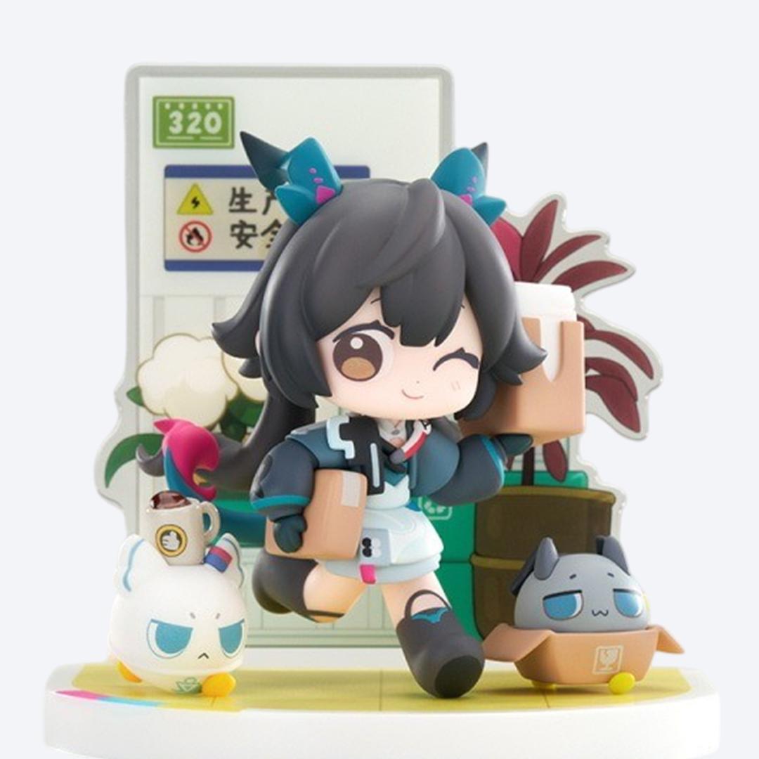 アークナイツ エンドフィールド ミニフィギュア Cutiesシリーズ ジンチェンウ