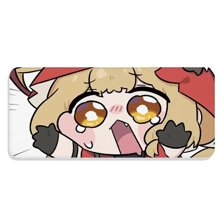 명일방주 엔드필드 억울해서 우는 빨간망토의 로시 マウスパッド キーボード用 XLサイズ 厚さ 2mm