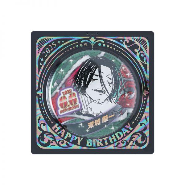 日本アニメ JUMP SHOP カグラバチ 誕生日 缶バッジ バッジ 双星 ウンイチ 274989