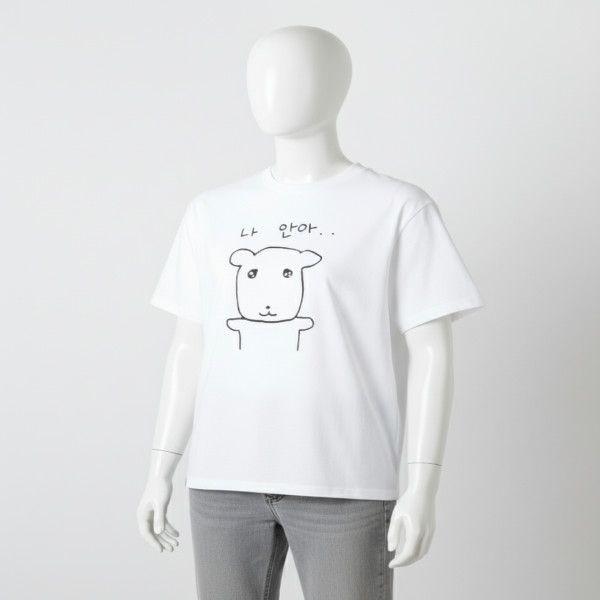 SPAO GANADI Tシャツ (WHITE)_SPRLG25U09 624411