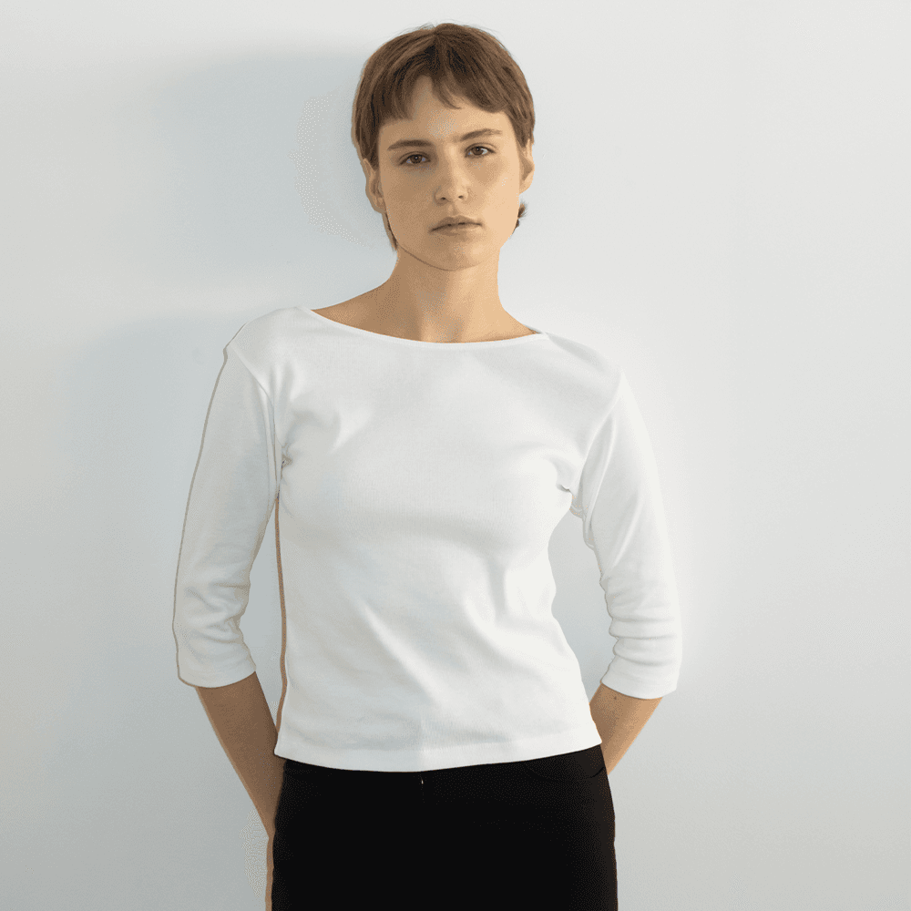 [아르토] [65th] Essential Boat Neck Tee_4 Colors