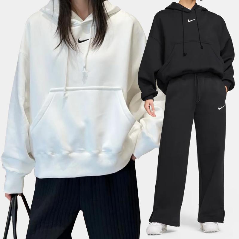 Nike ナイキ レディース パーカー オーバーサイズ フリース フーディー Tシャツ