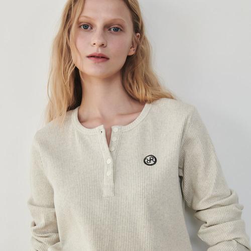[론론] HENRYNECK LONG SLEEVE OATMEAL