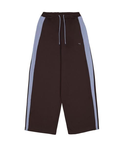 푸마 PUMA 슬기 착용 푸마 X 무신사 T7 트랙 팬츠 초콜렛 브라운 638016