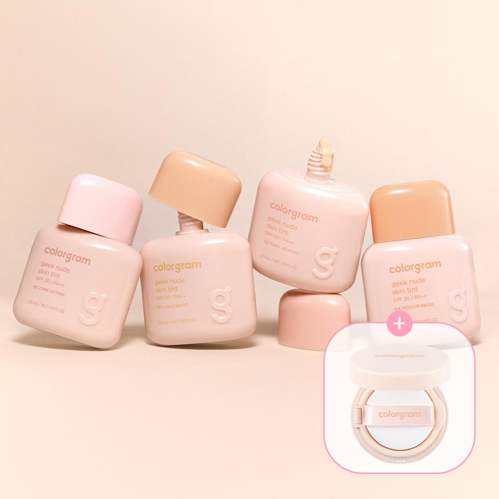 [限定特価] カラーグラム ギークヌード スキントーン 30ml / SPF 30 PA++