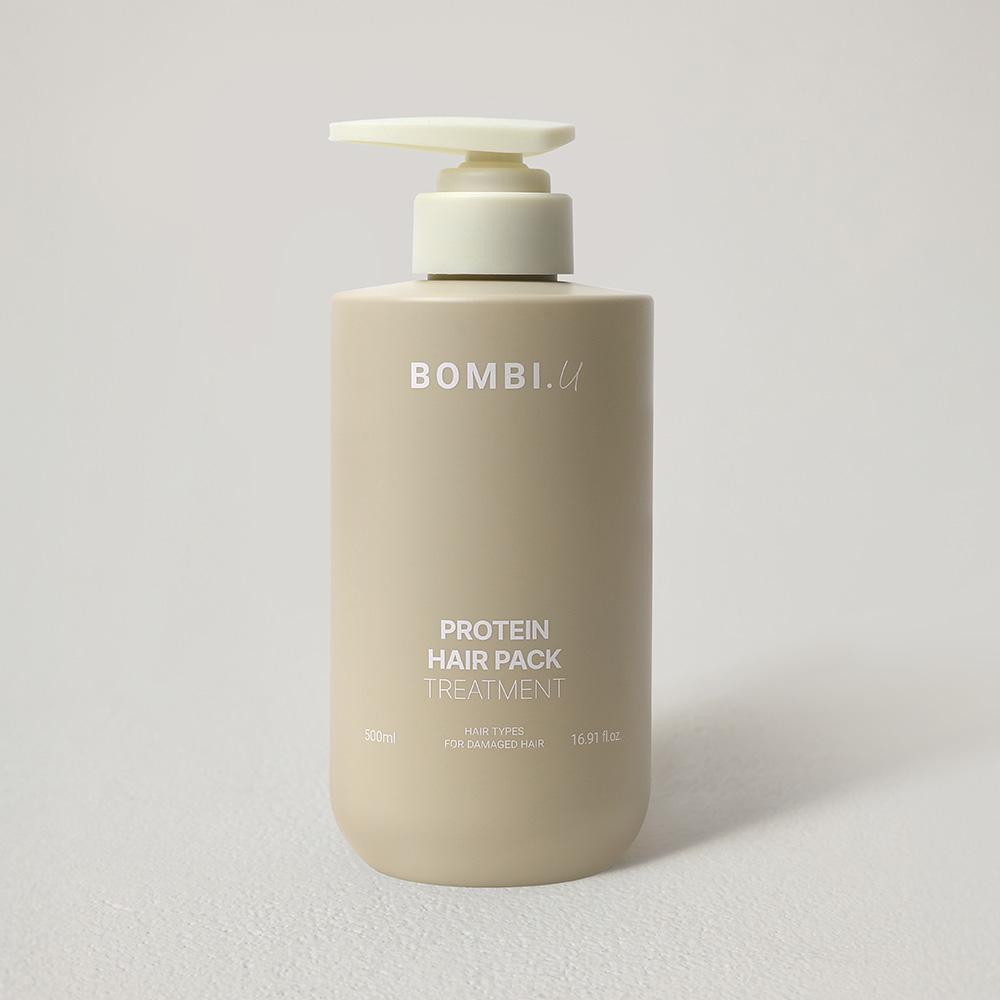 ボンビユ パンテノール LPP タンパク質トリートメント サロン用 劇的ダメージヘア 頭皮ケア ヘアパック 500ml、1個
