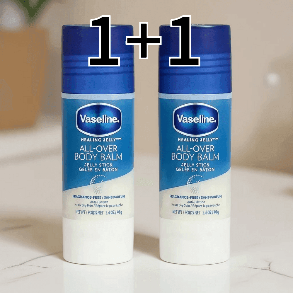 Vaseline バセリン ボディバーム ジェリースティック 無香料 オールオーバー モイスチャースティック 40g 2個