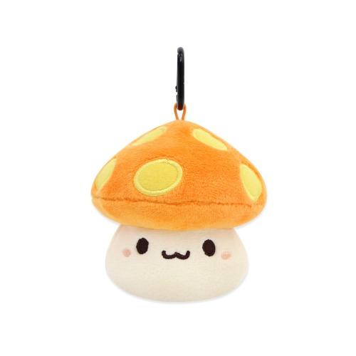MapleStory（メイプルストーリー）オレンジキノコ ぬいぐるみ キーリング/キーホルダー バッグチャーム